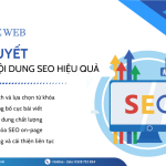 Bí quyết viết nội dung SEO hiệu quả để nâng tầm website