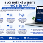 8 Lỗi Thiết Kế Website Phổ Biến Nhất Mà Doanh Nghiệp Thường Mắc Phải