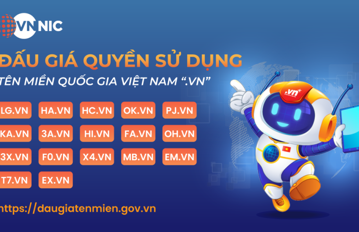 Việt Nam lần đầu đấu giá tên miền '.vn'
