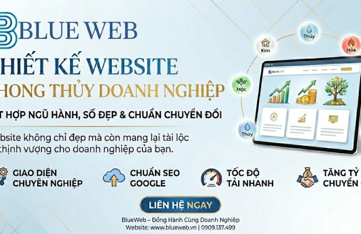 Thiết Kế Website Phong Thủy Doanh Nghiệp – Kết Hợp Ngũ Hành, Số Đẹp & Chuẩn Chuyển Đổi
