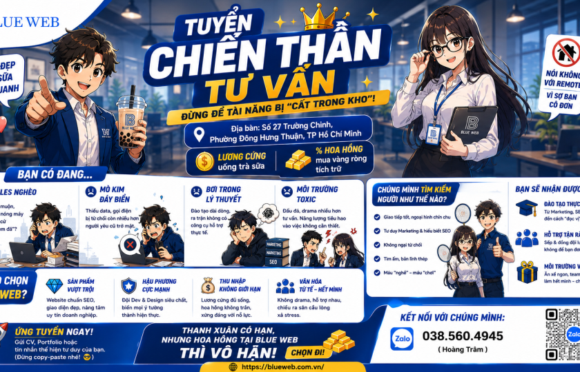 TUYỂN CHIẾN THẦN TƯ VẤN: ĐỪNG ĐỂ TÀI NĂNG BỊ "CẤT TRONG KHO"!