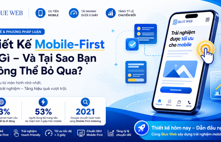 Thiết Kế Mobile-First Là Gì — Và Tại Sao Bạn Không Thể Bỏ Qua?