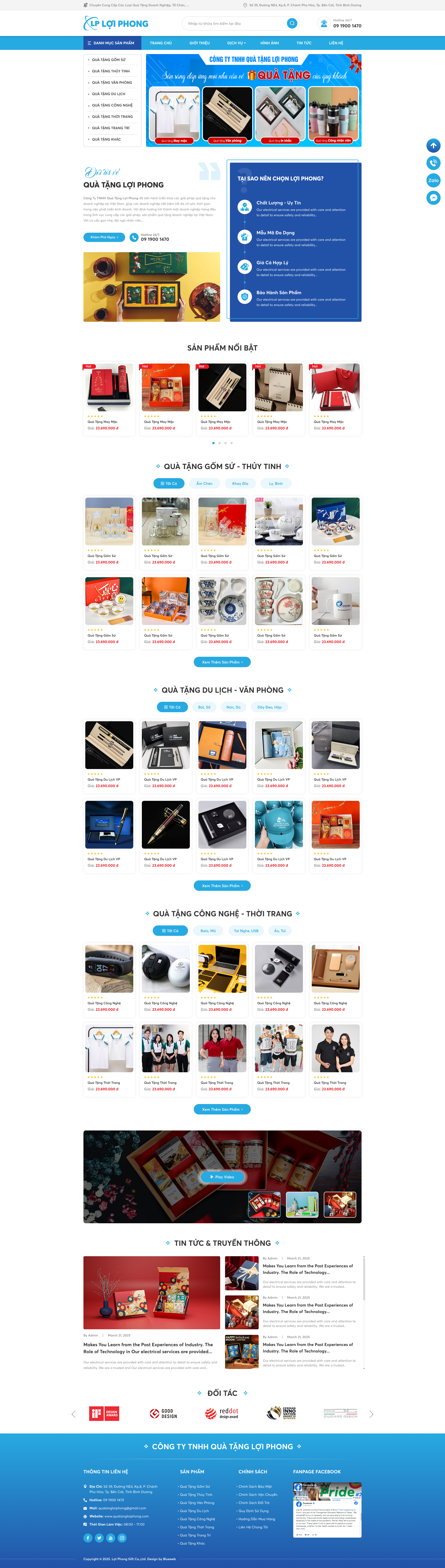 CÔNG TY TNHH TM DV BLUE WEB